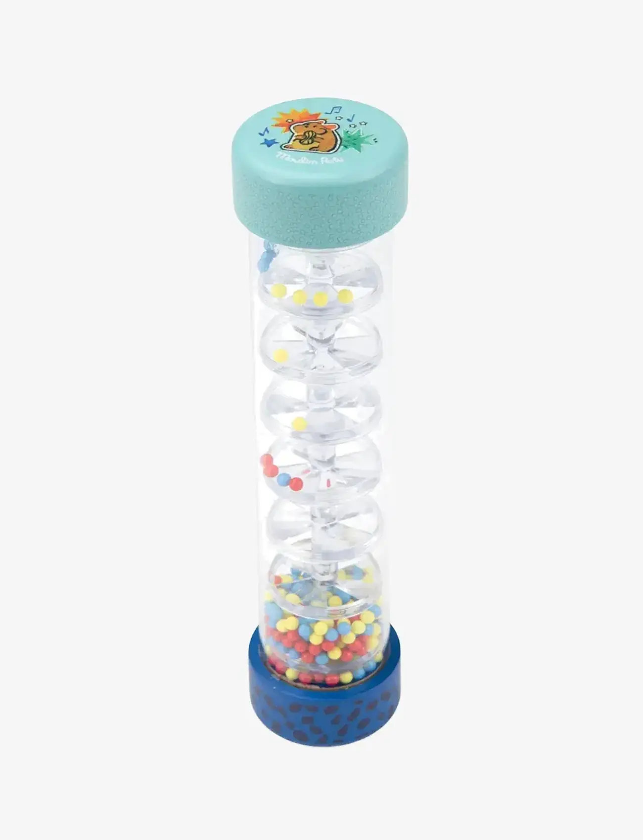 Moulin Roty - Rain Stick - Puce & Pilou - skallror - blue - 0