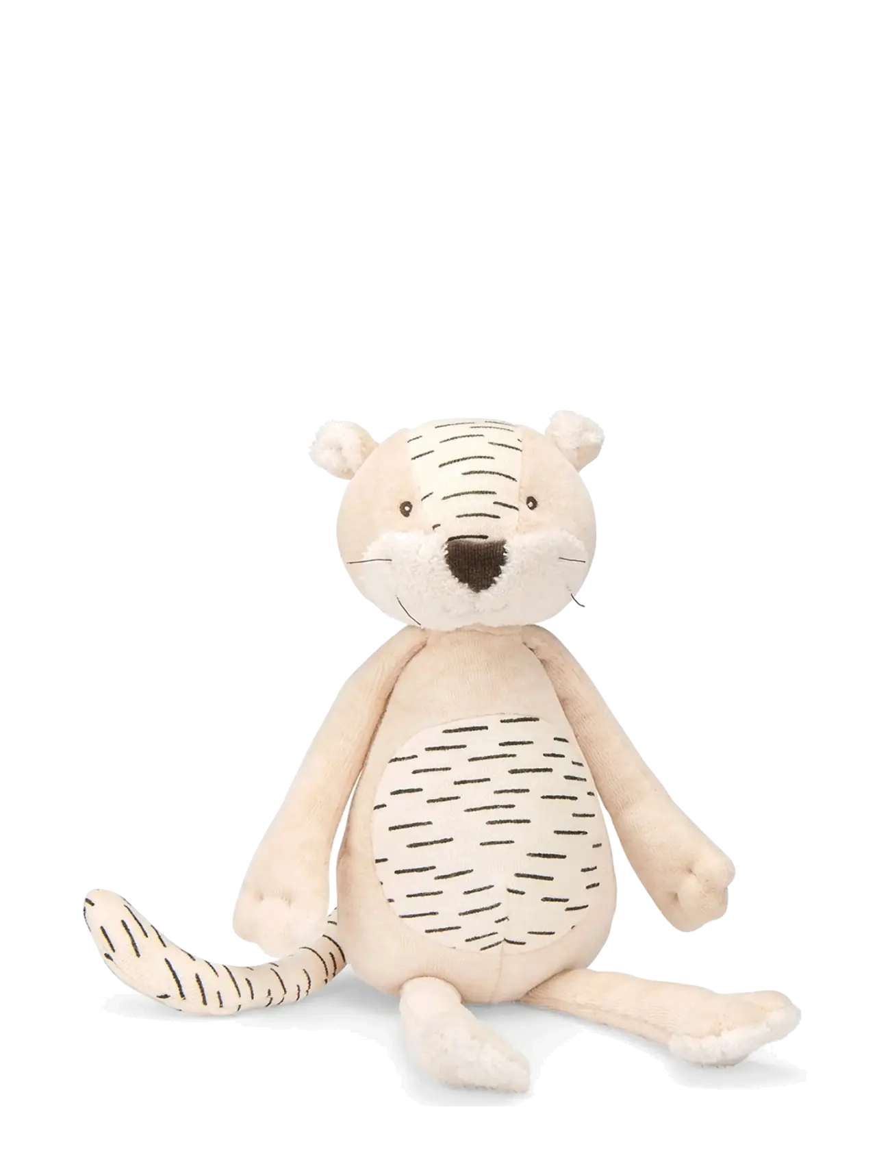 Moulin Roty - Plush Animal - Baboo the Tiger 34 cm - La forêt Mawa - tøjdyr - cream - 2