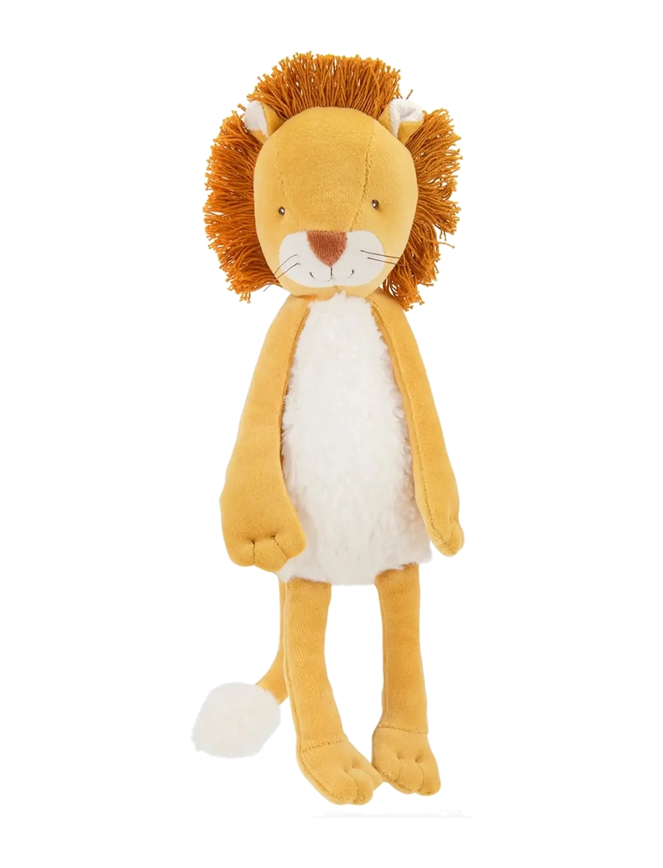 Moulin Roty - Plush Animal - Mamba the Lion 34 cm - La forêt Mawa - tøjdyr - orange - 1