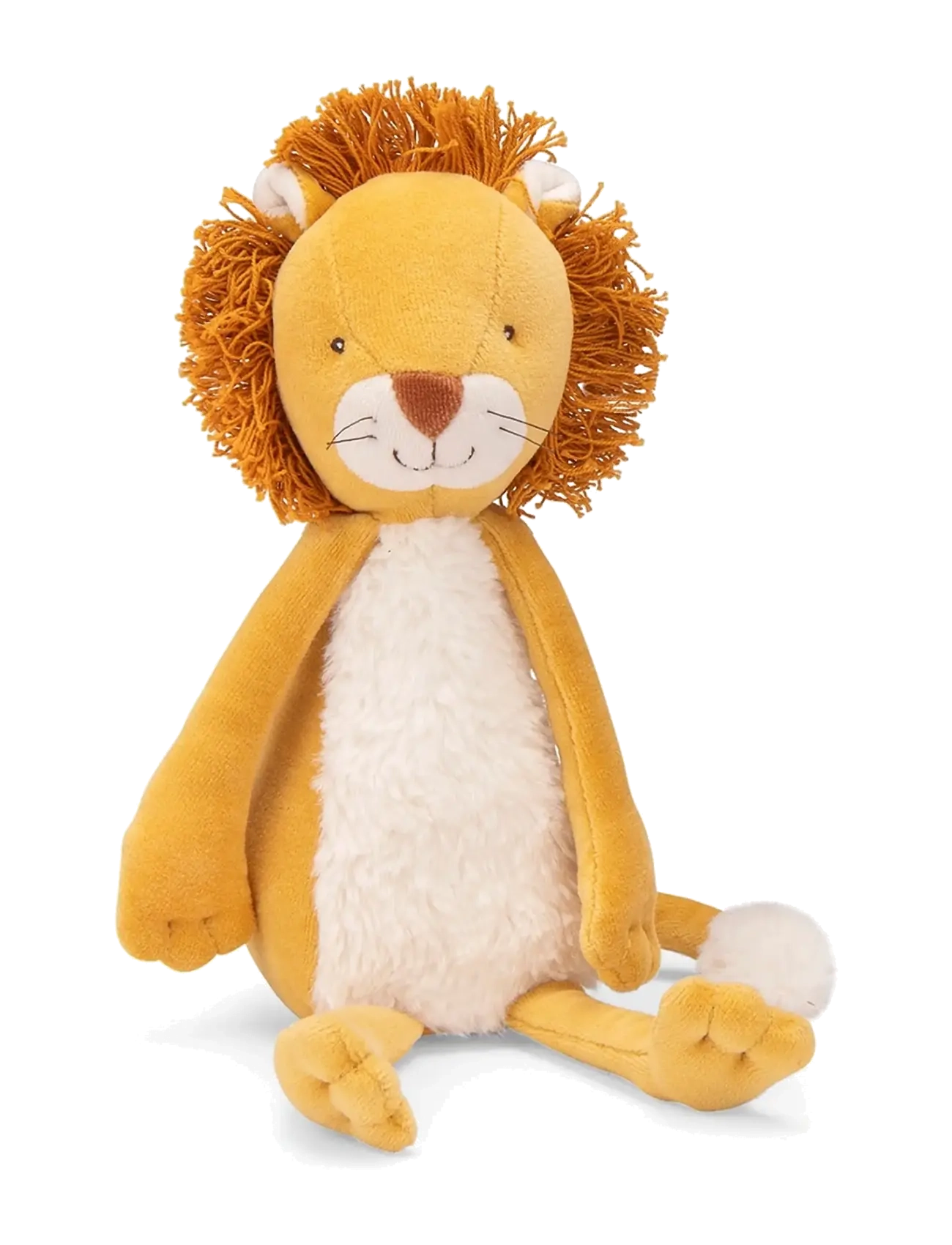 Moulin Roty - Plush Animal - Mamba the Lion 34 cm - La forêt Mawa - tøjdyr - orange - 3