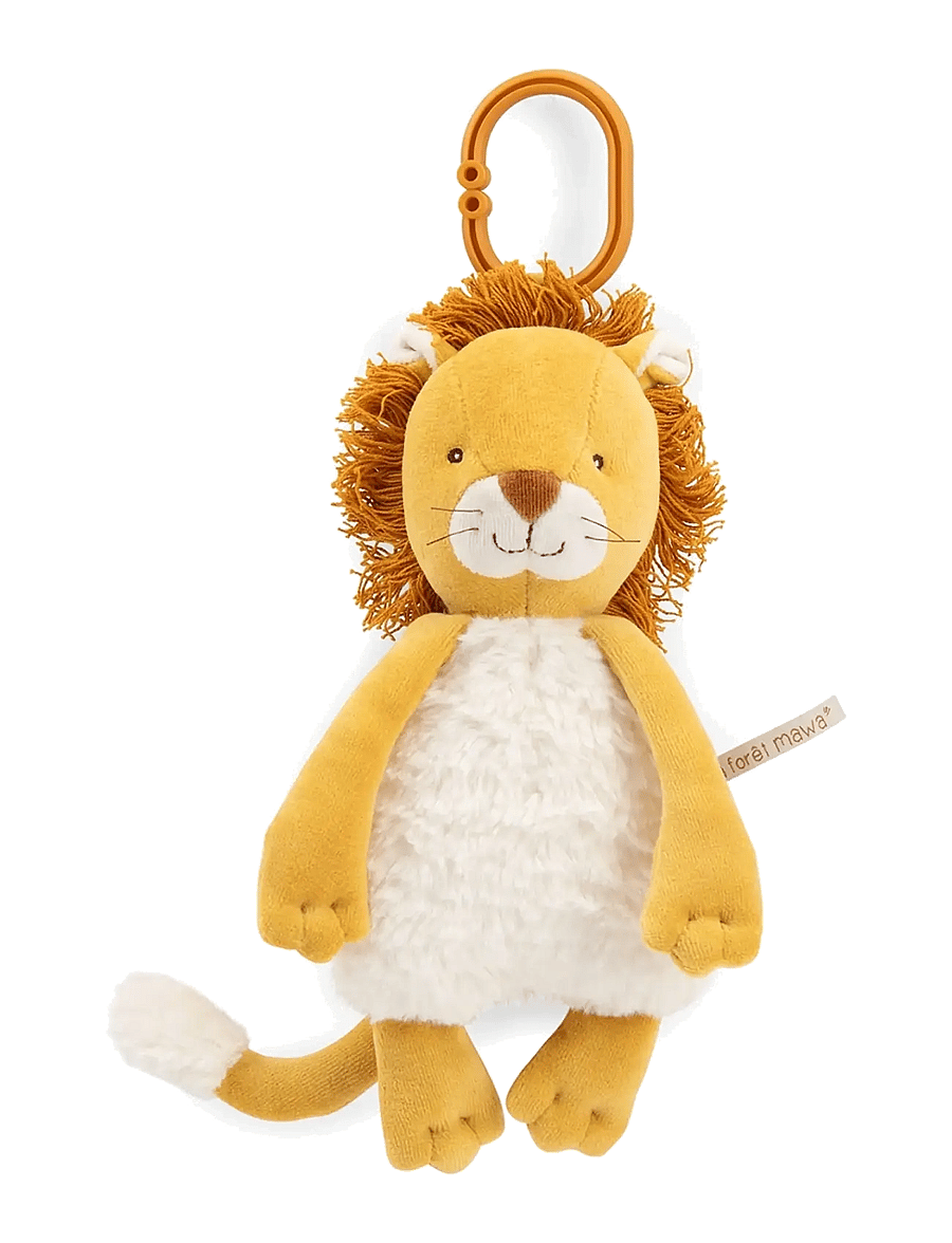 Moulin Roty - Plush Animal - Light-up Lion - La forêt Mawa - mjukisdjur - orange - 1