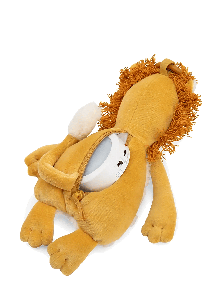 Moulin Roty - Plush Animal - Light-up Lion - La forêt Mawa - mjukisdjur - orange - 3
