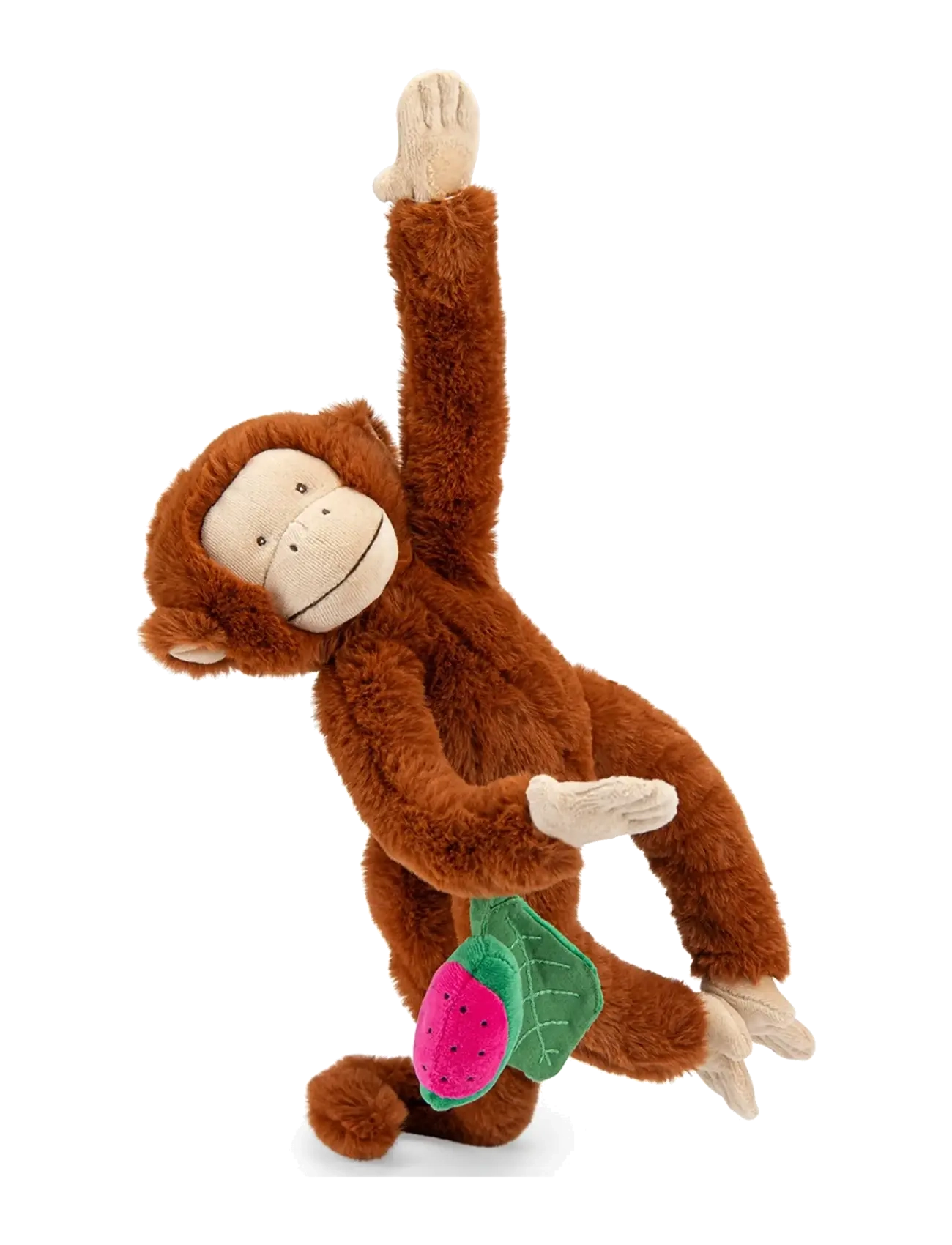 Moulin Roty Activity Plush - Mochica the Monkey 38 cm - La forêt Mawa - Soft toys - BROWN / brown