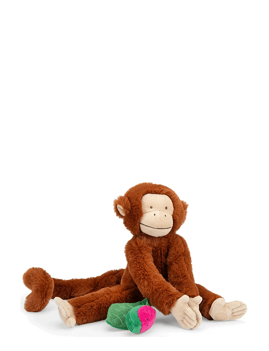 Moulin Roty - Activity Plush - Mochica the Monkey 38 cm - La forêt Mawa - tuskudýr - brown - 2