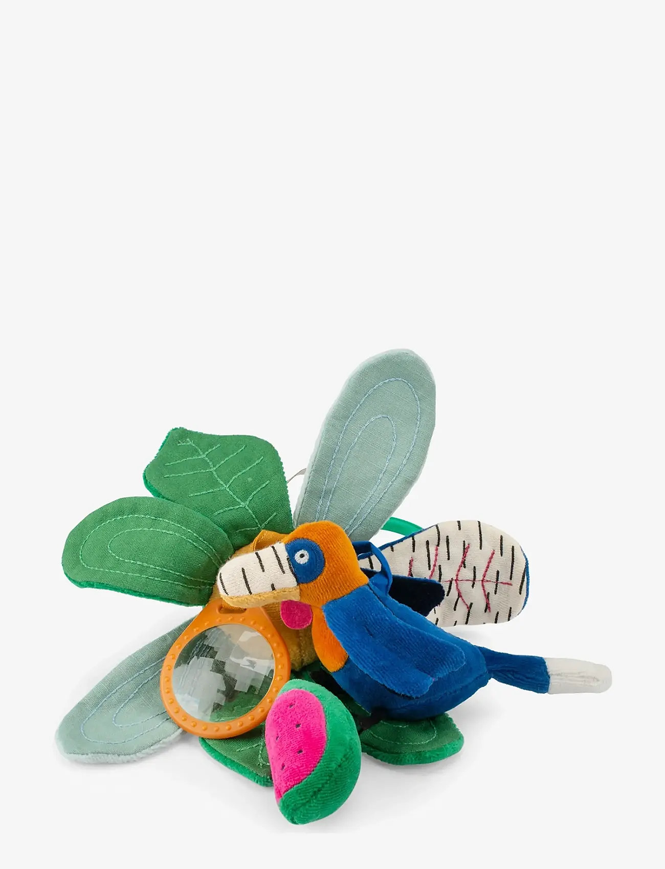 Moulin Roty - Hanging Activity Flower - La forêt Mawa - interaktivt legetøj - multi - 2