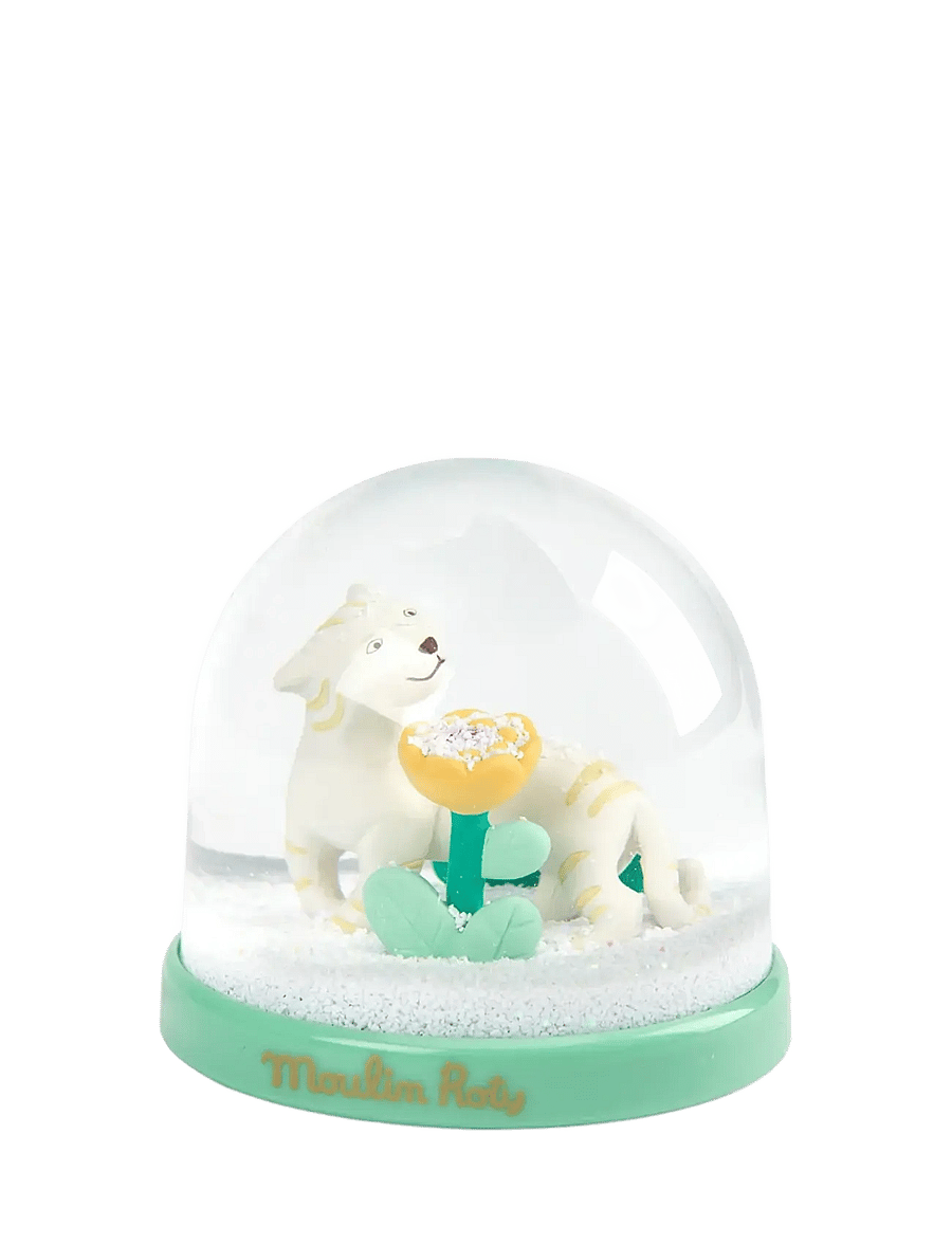 Moulin Roty - Snow Globe - Baboo the Tiger - La forêt Mawa - dekorationsdetaljer - green - 1