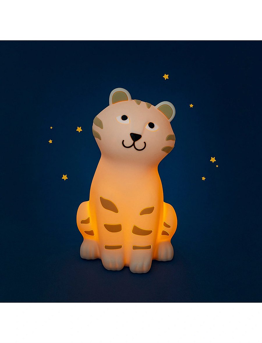 Moulin Roty - Night Light - Tiger - La forêt Mawa - bordslampor - cream - 0