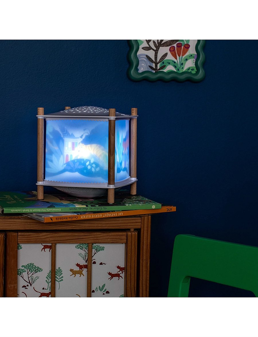 Moulin Roty - Magic Lantern (bluetooth) - La forêt Mawa - nattlampor - white - 0
