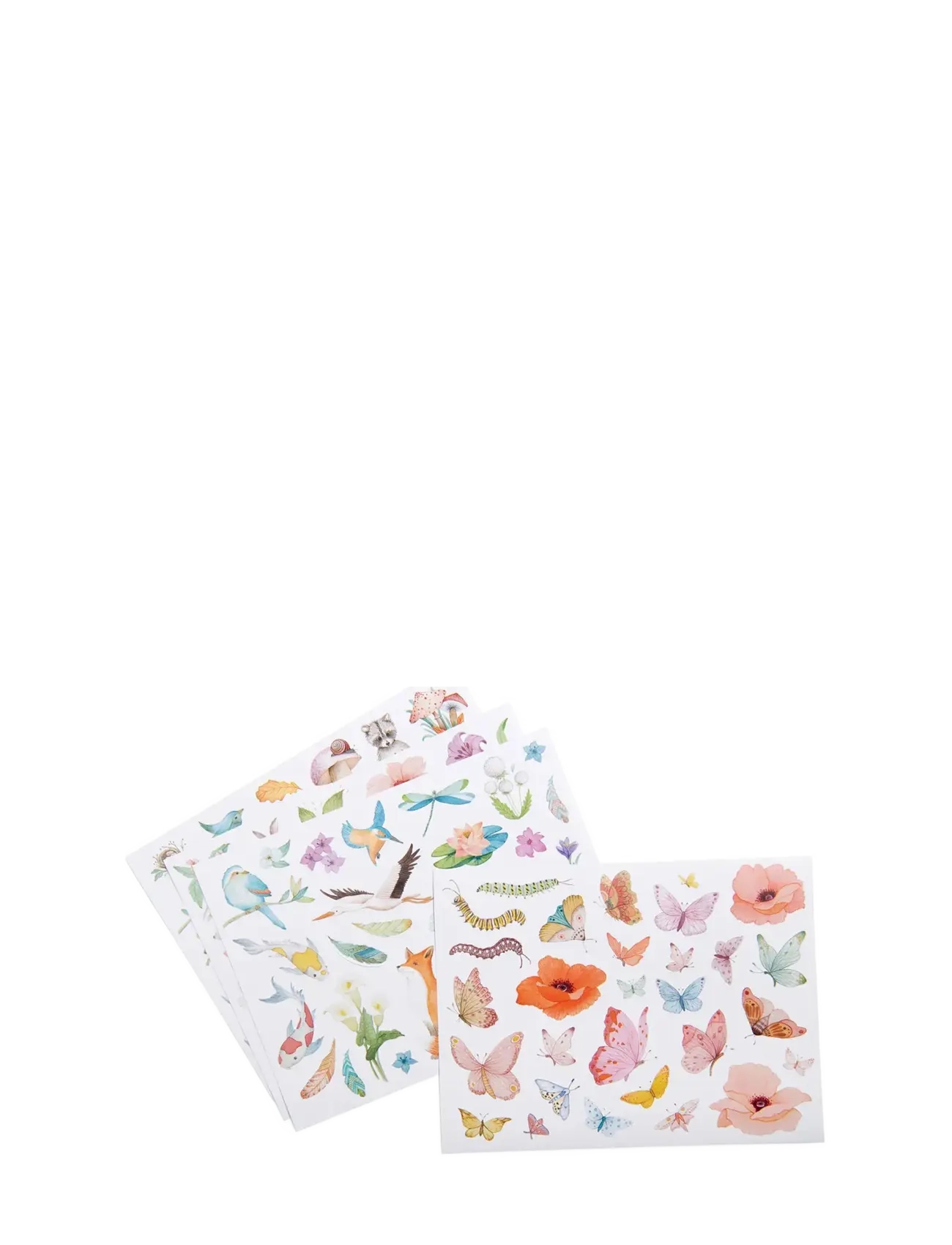 Moulin Roty - 108 Stickers - Les Rosalies - klistermärken - pink - 1
