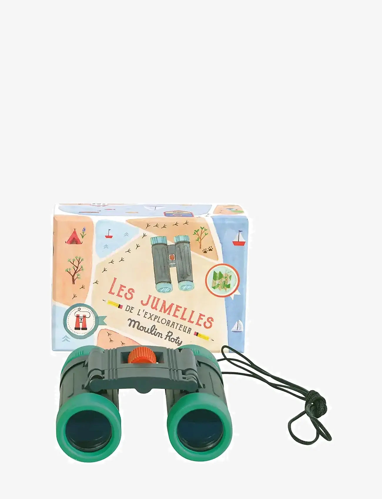 Moulin Roty - Binoculars - utomhusspel & sport - green - 2