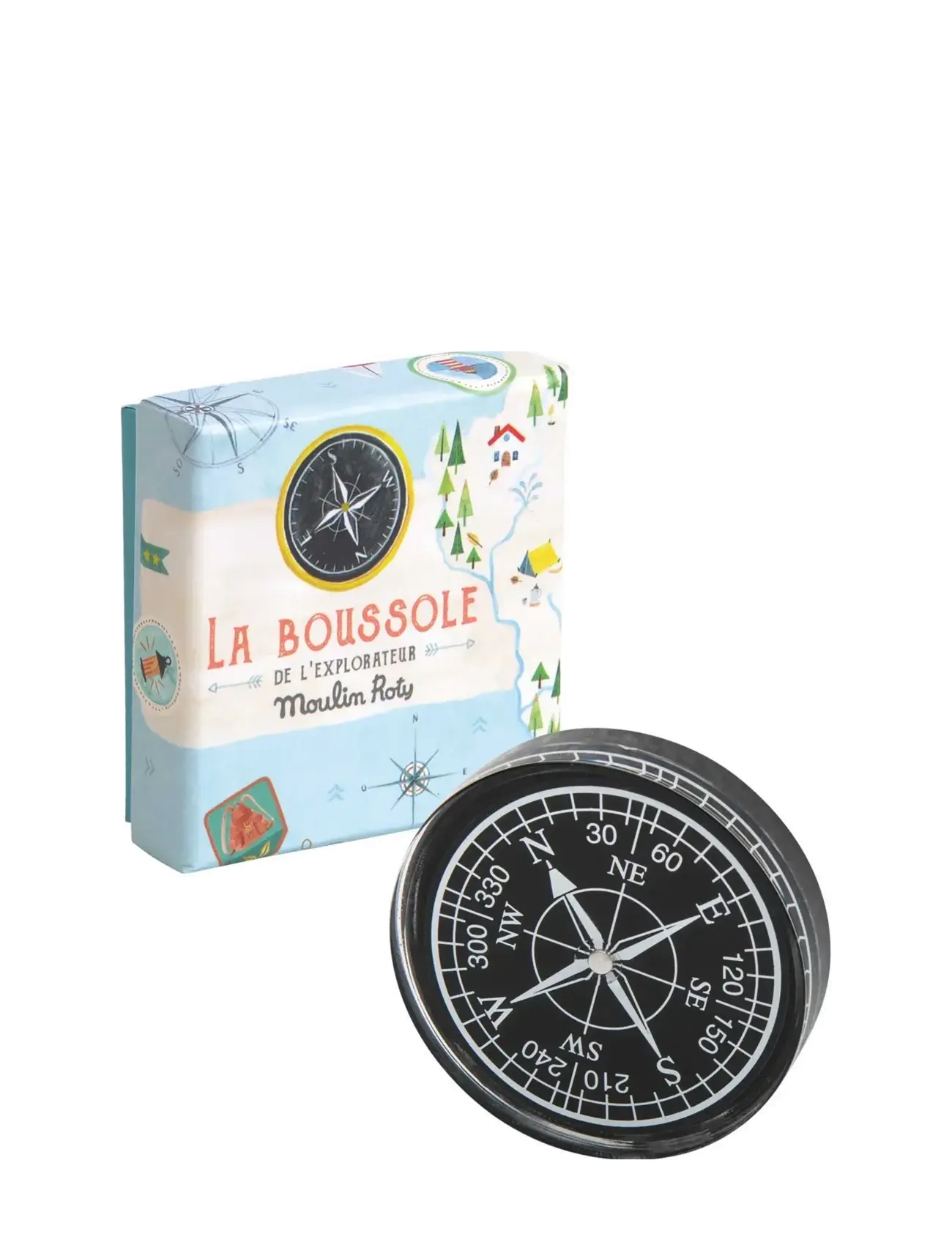 Moulin Roty - Compass - utomhusspel - black - 3