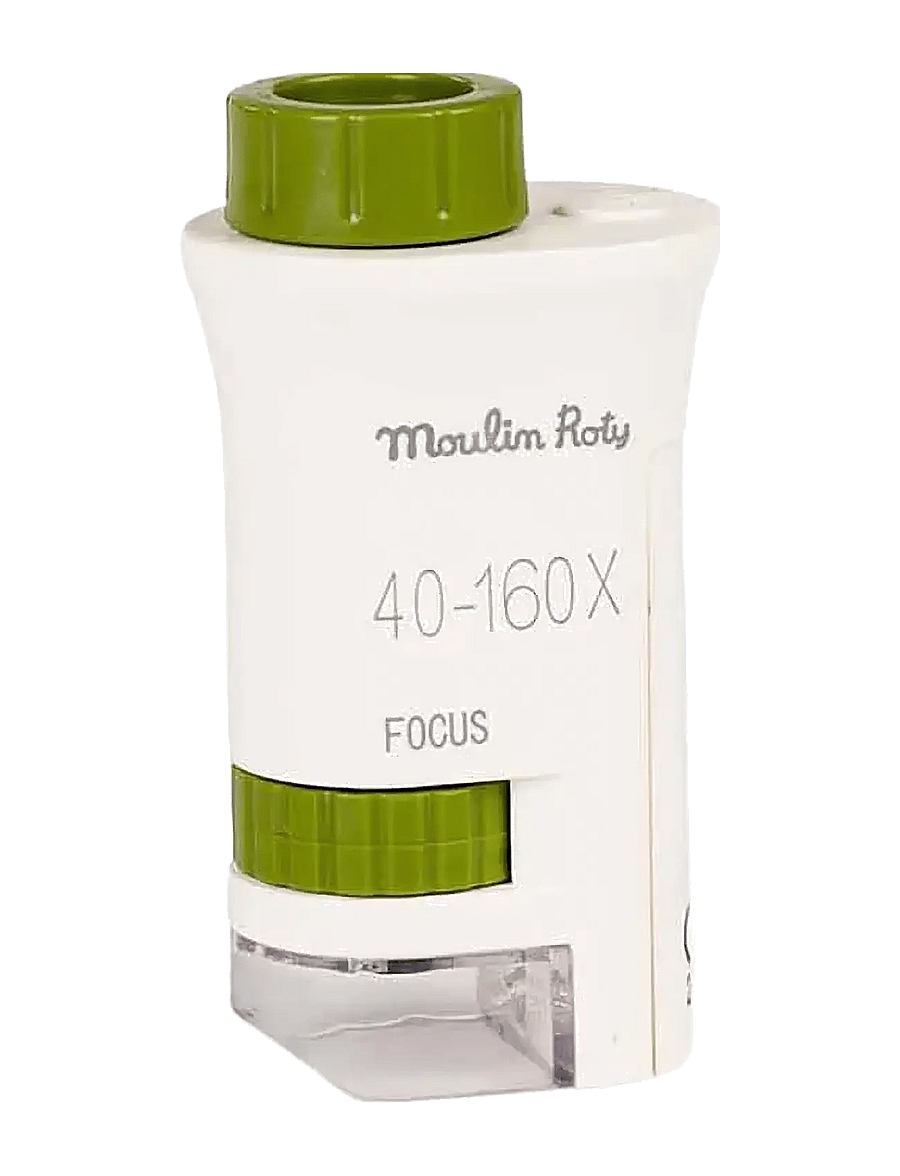 Moulin Roty - Pocket Microscope - Le Jardin du Moulin - experiment & vetenskap - cream - 1