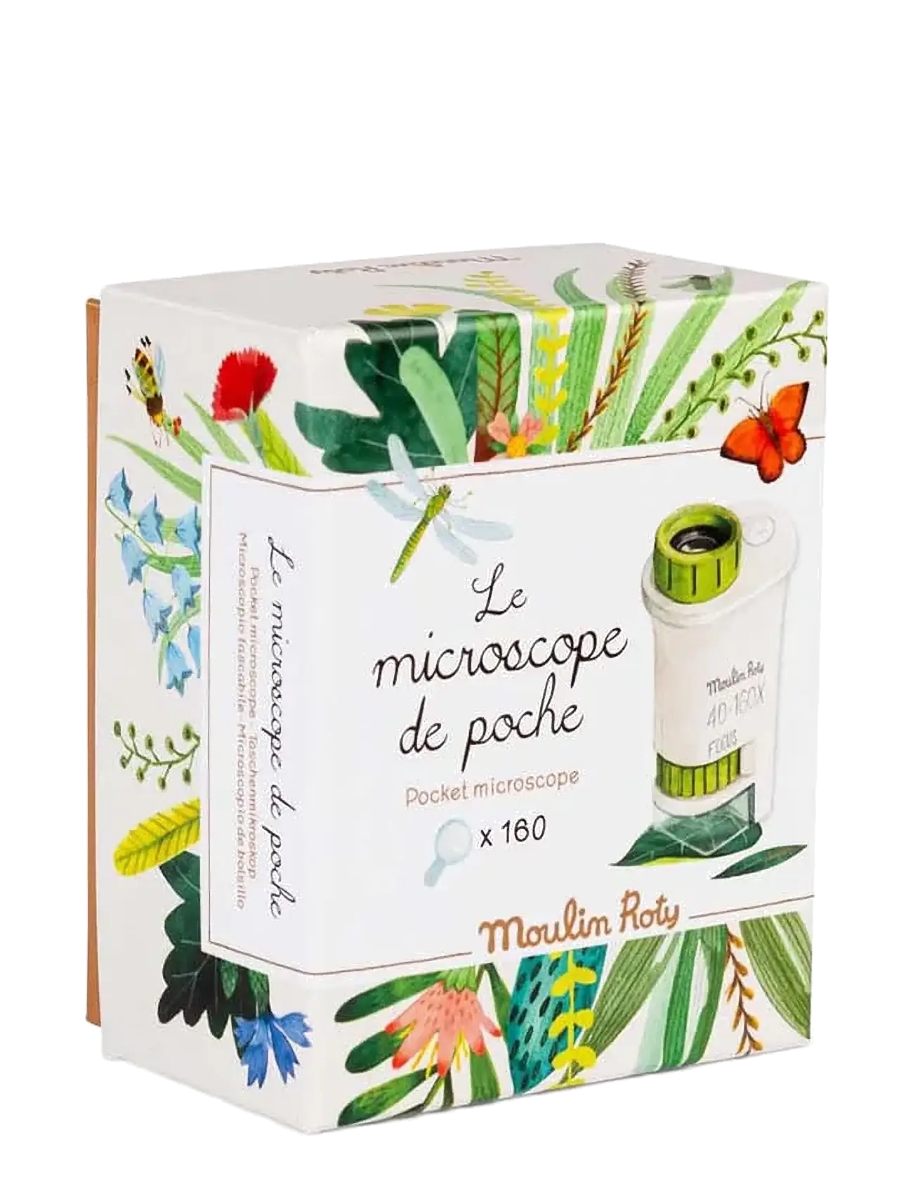 Moulin Roty - Pocket Microscope - Le Jardin du Moulin - eksperimenter og videnskab - cream - 2