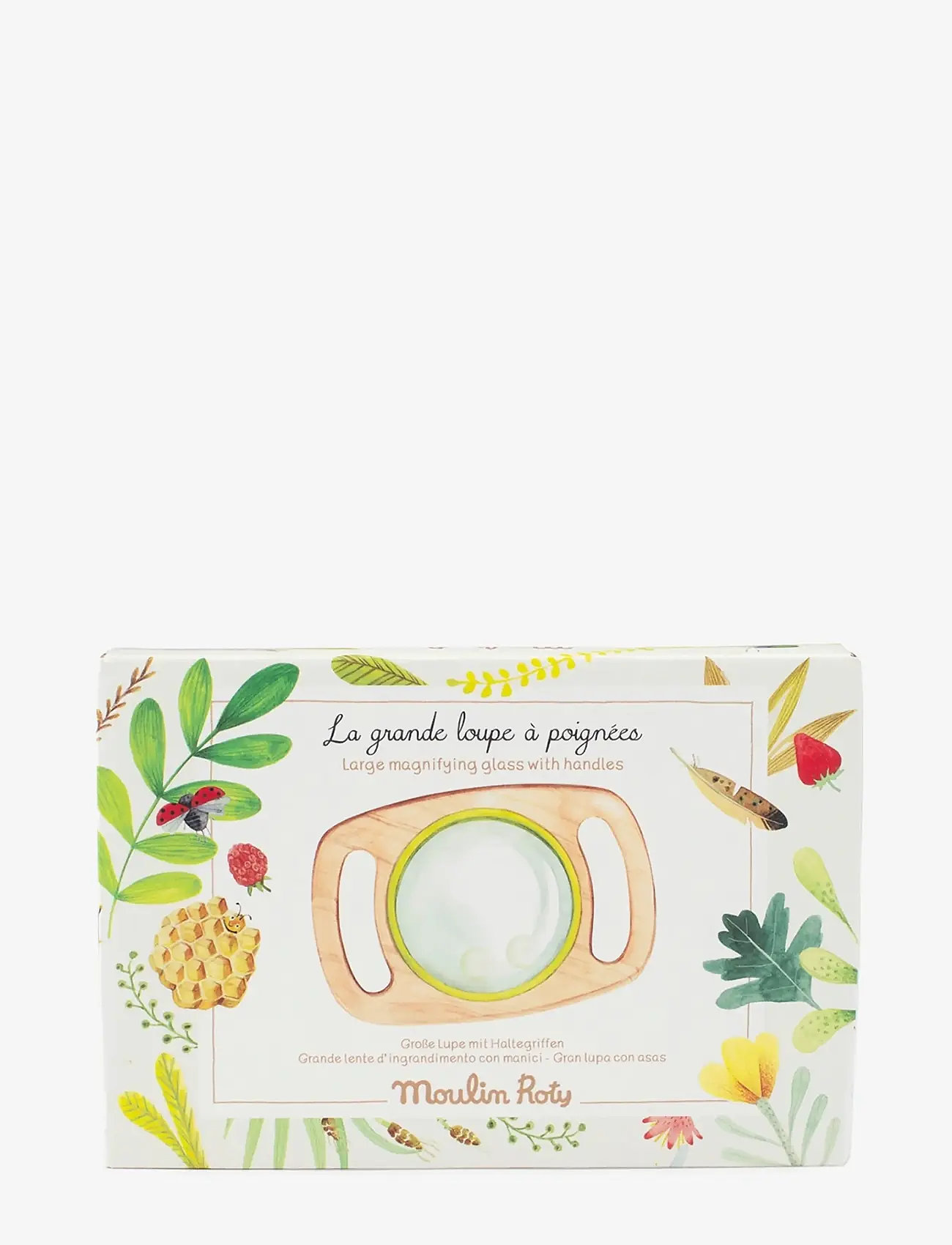 Moulin Roty - Magnifying Glass with Handles - Le Botaniste - eksperimenter og videnskab - wood - 2