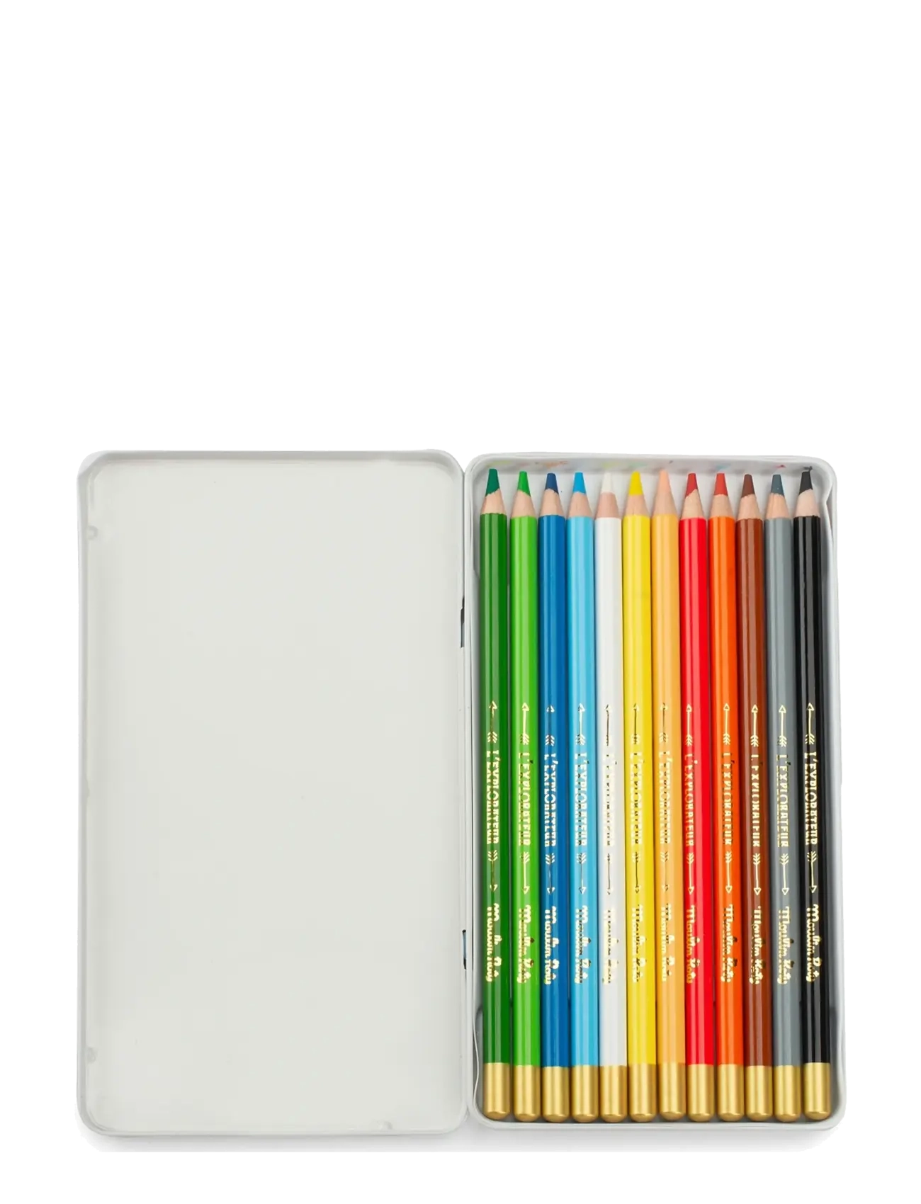 Moulin Roty - Colouring Pencils 12 pcs - L'explorateur - blyanter - multi - 1