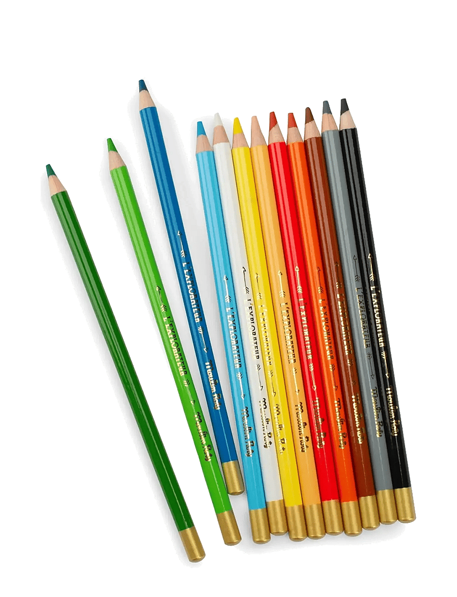 Moulin Roty - Colouring Pencils 12 pcs - L'explorateur - pennor - multi - 2