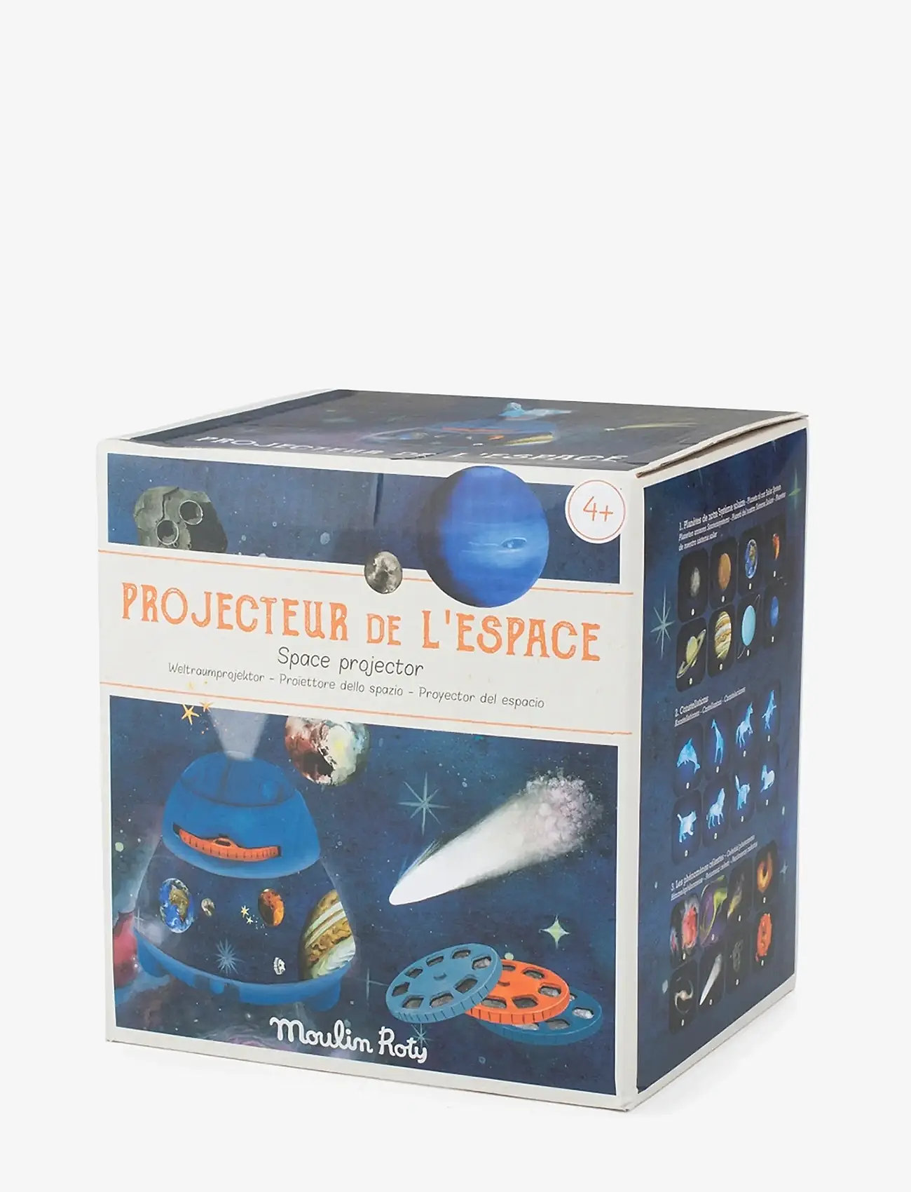Moulin Roty - Projector (rechargeable) - L'explorateur - natlamper - blue - 2