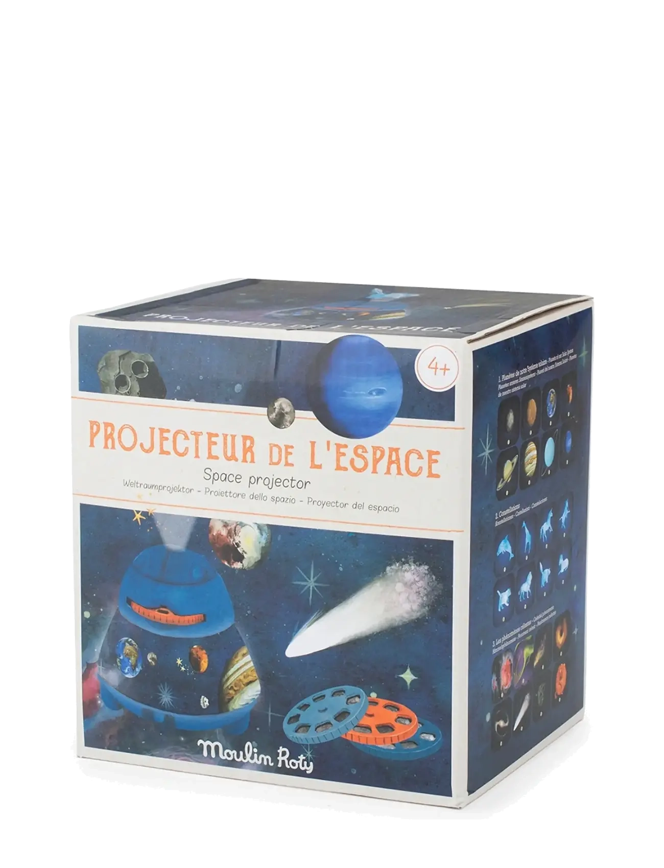 Moulin Roty - Projector (rechargeable) - L'explorateur - nattlampor - blue - 2