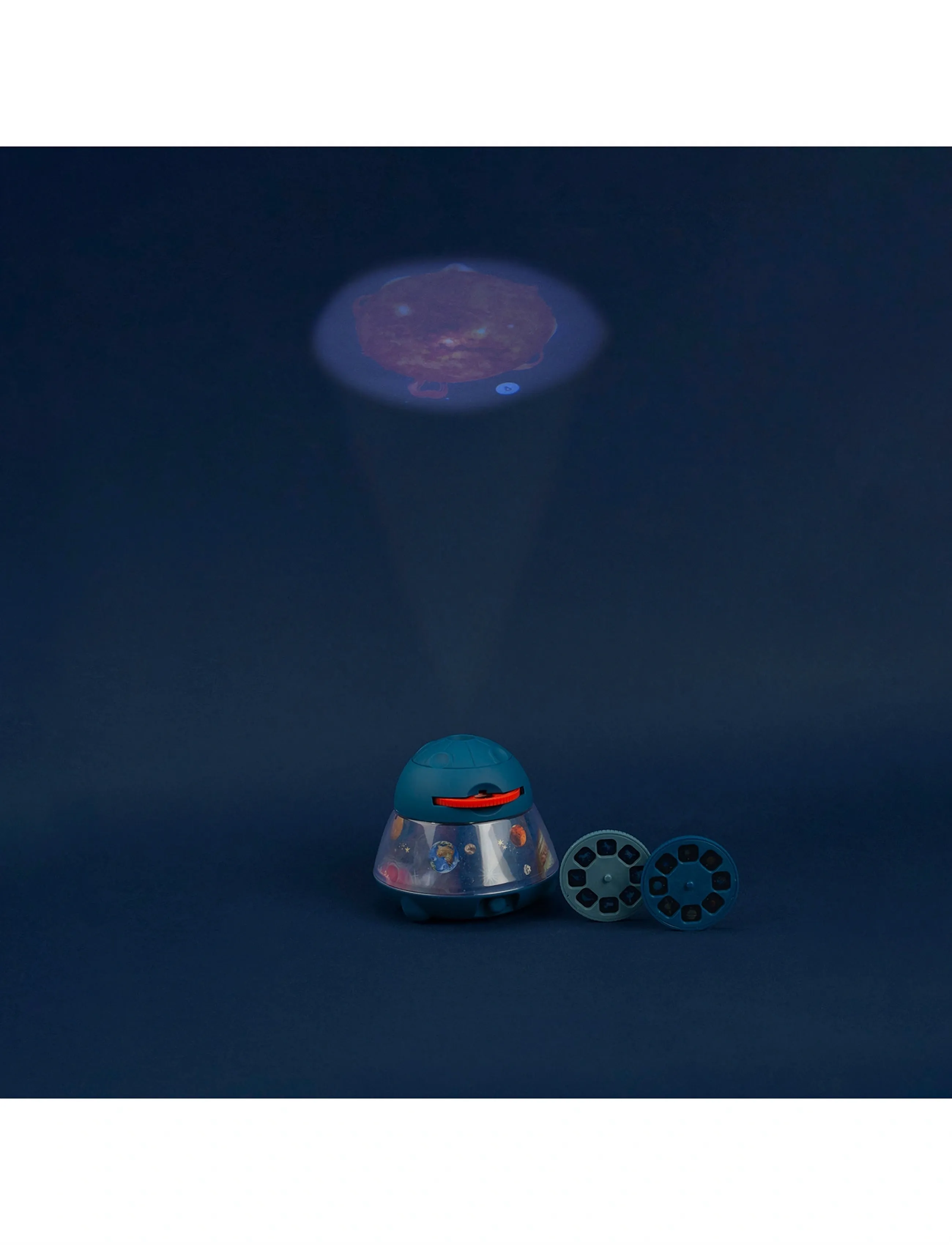 Moulin Roty Projector (Rechargeable) - L'explorateur, One Size, Blue, Belysning > Natlamper, Børn