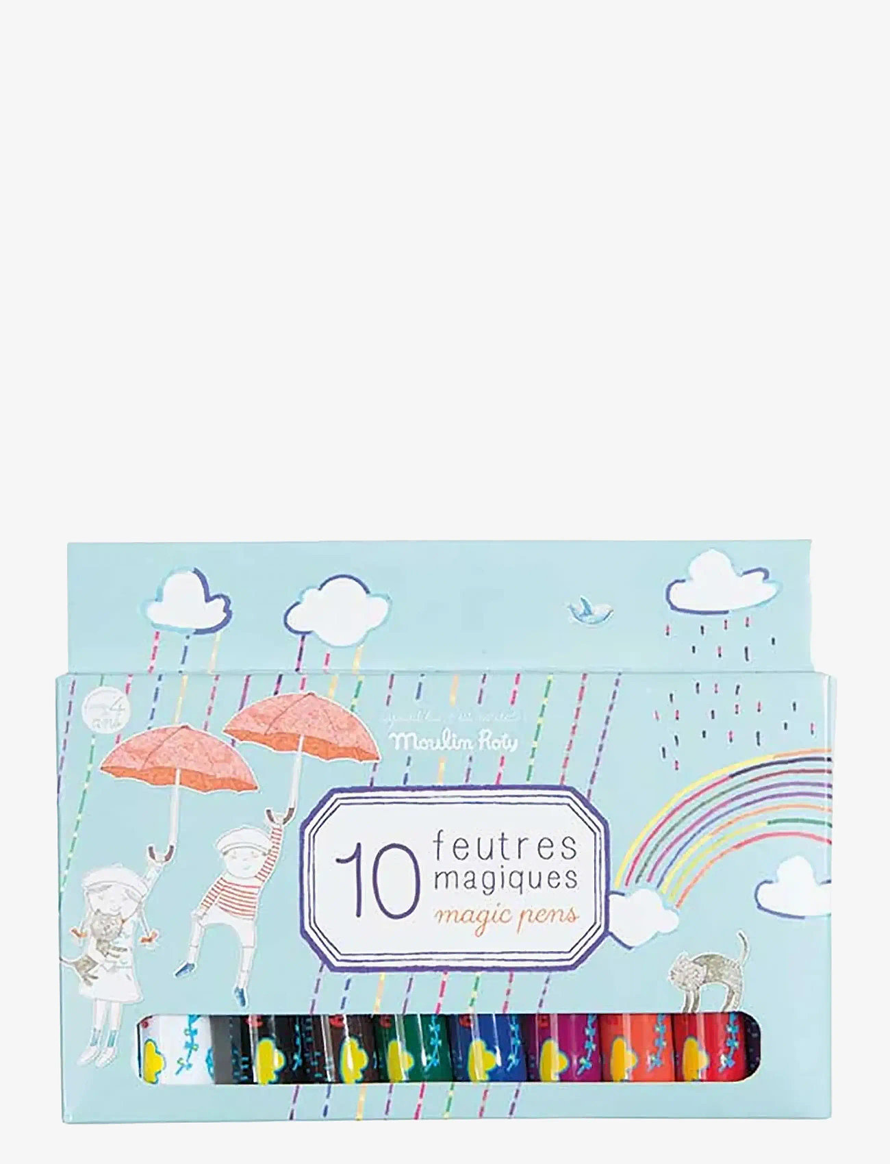 Moulin Roty - Box of 12 magic pens - pencils - multi - 0