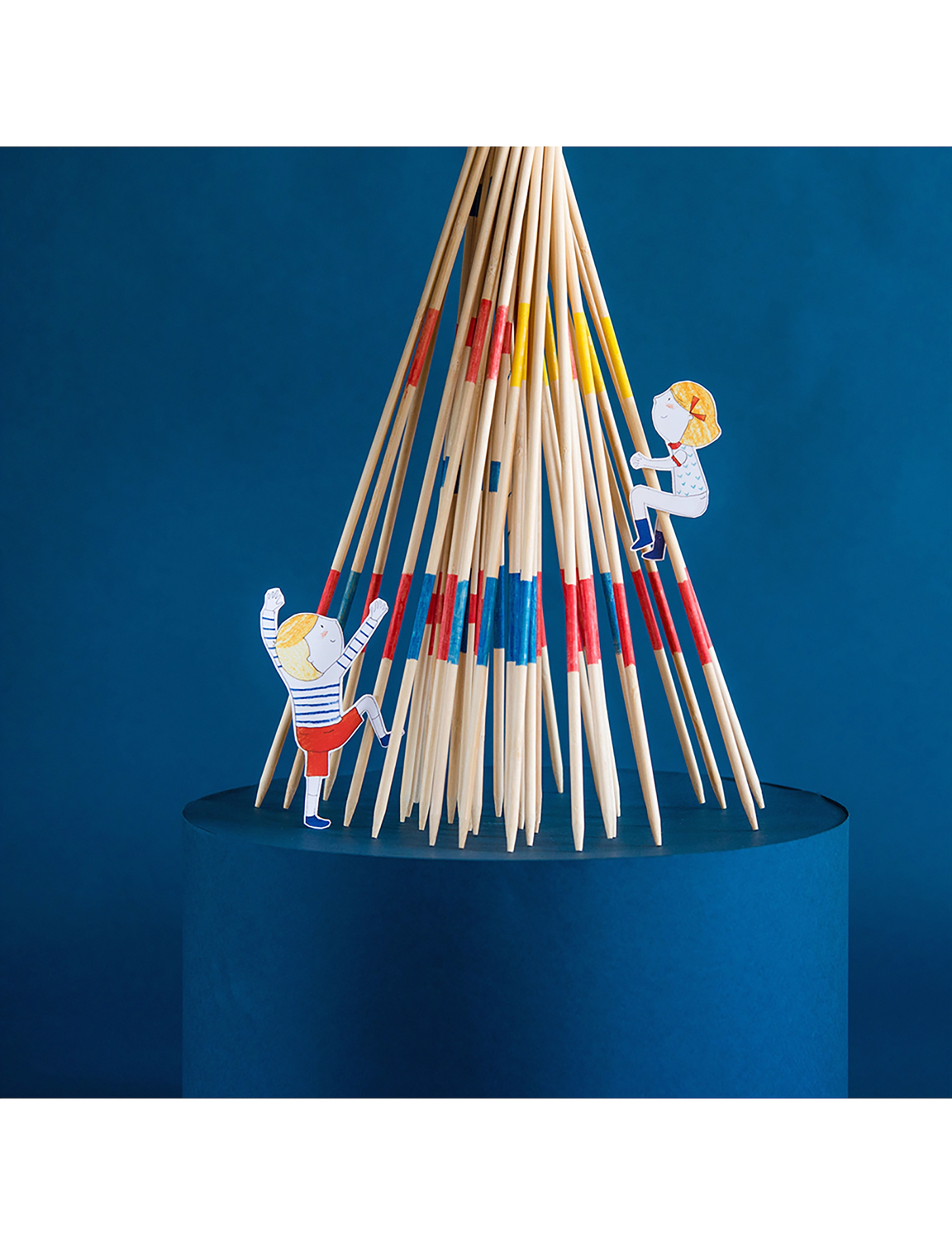 Moulin Roty Giant Pick Up Sticks, One Size, Multi/patterned, Spil > Aktive Spil, Børn