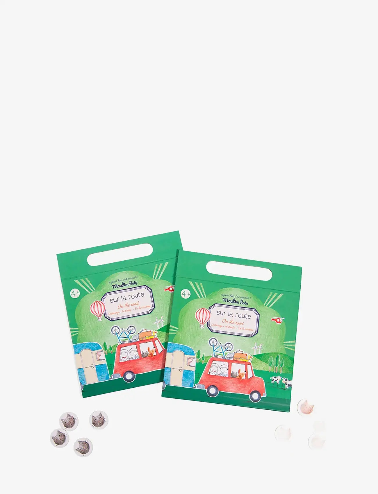 Moulin Roty - Game - Magnetic on the Road - aktiva spel - green - 1