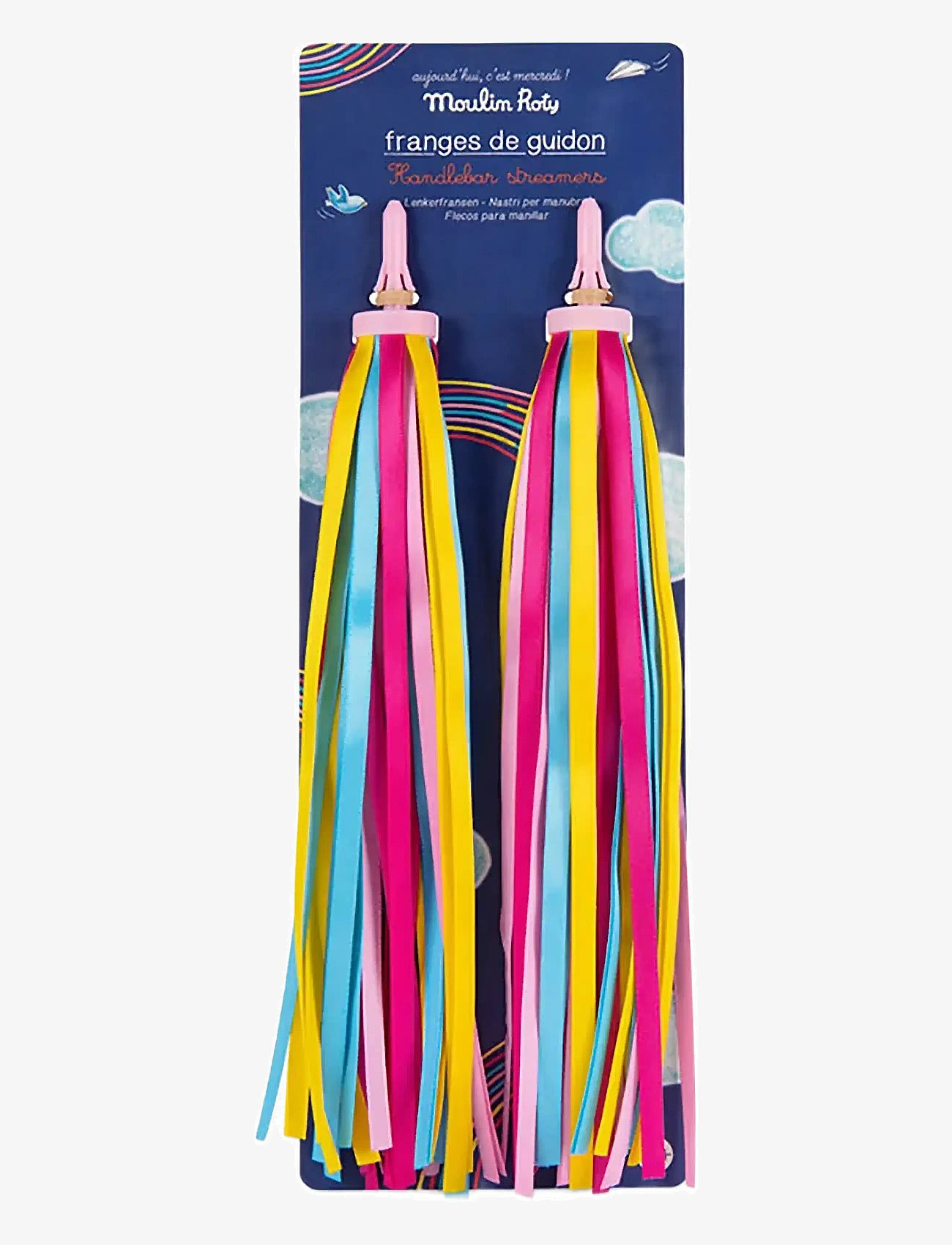 Moulin Roty - Bicycle Handlebar Streamers - cykler - multi - 0