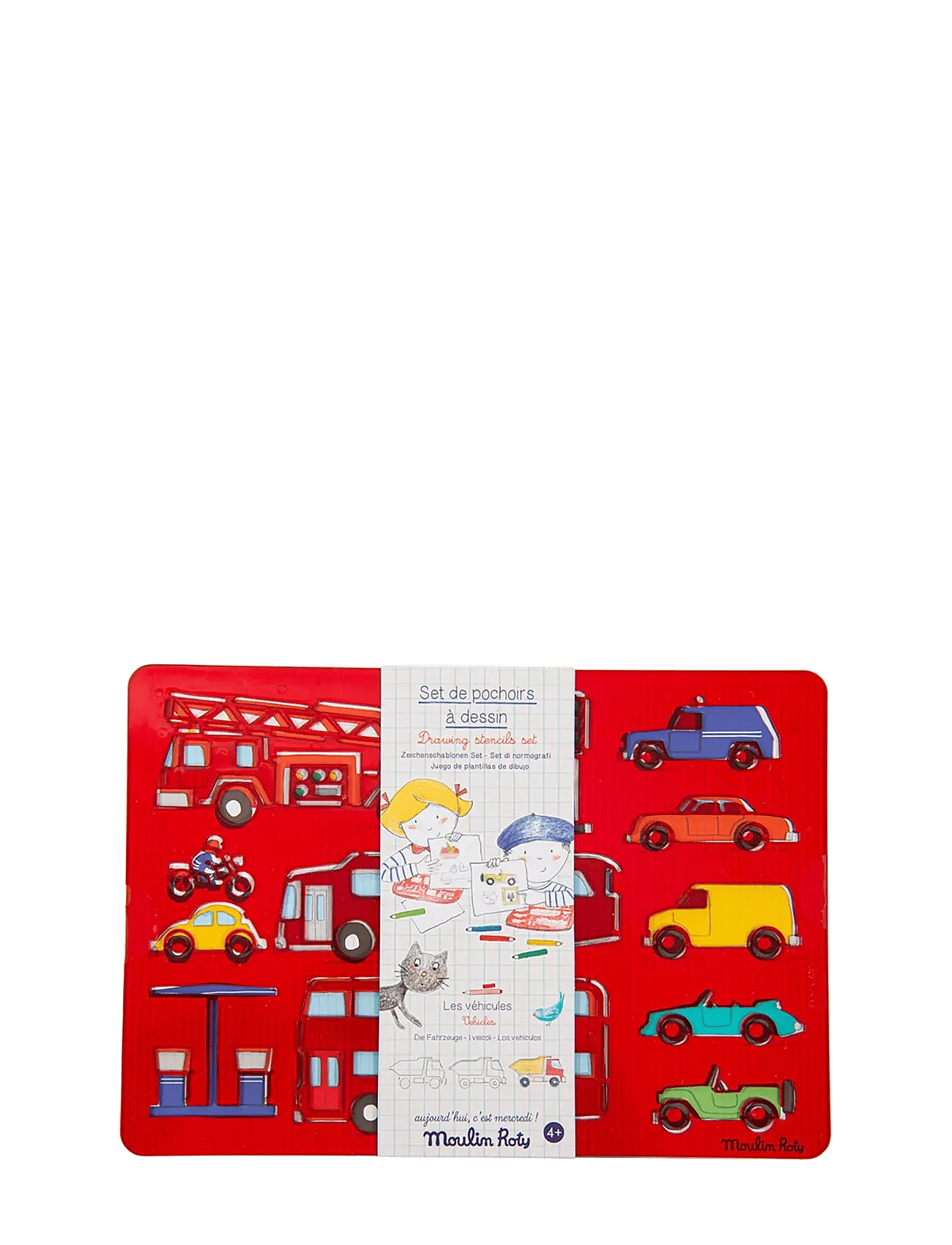 Stencils set - Vehicles