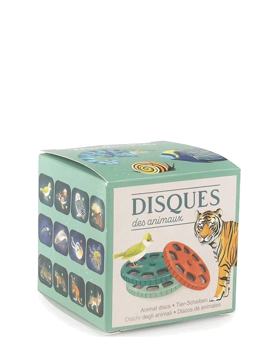Moulin Roty - Projector Story Discs - Tout autour du monde - nattlampor - mint - 1