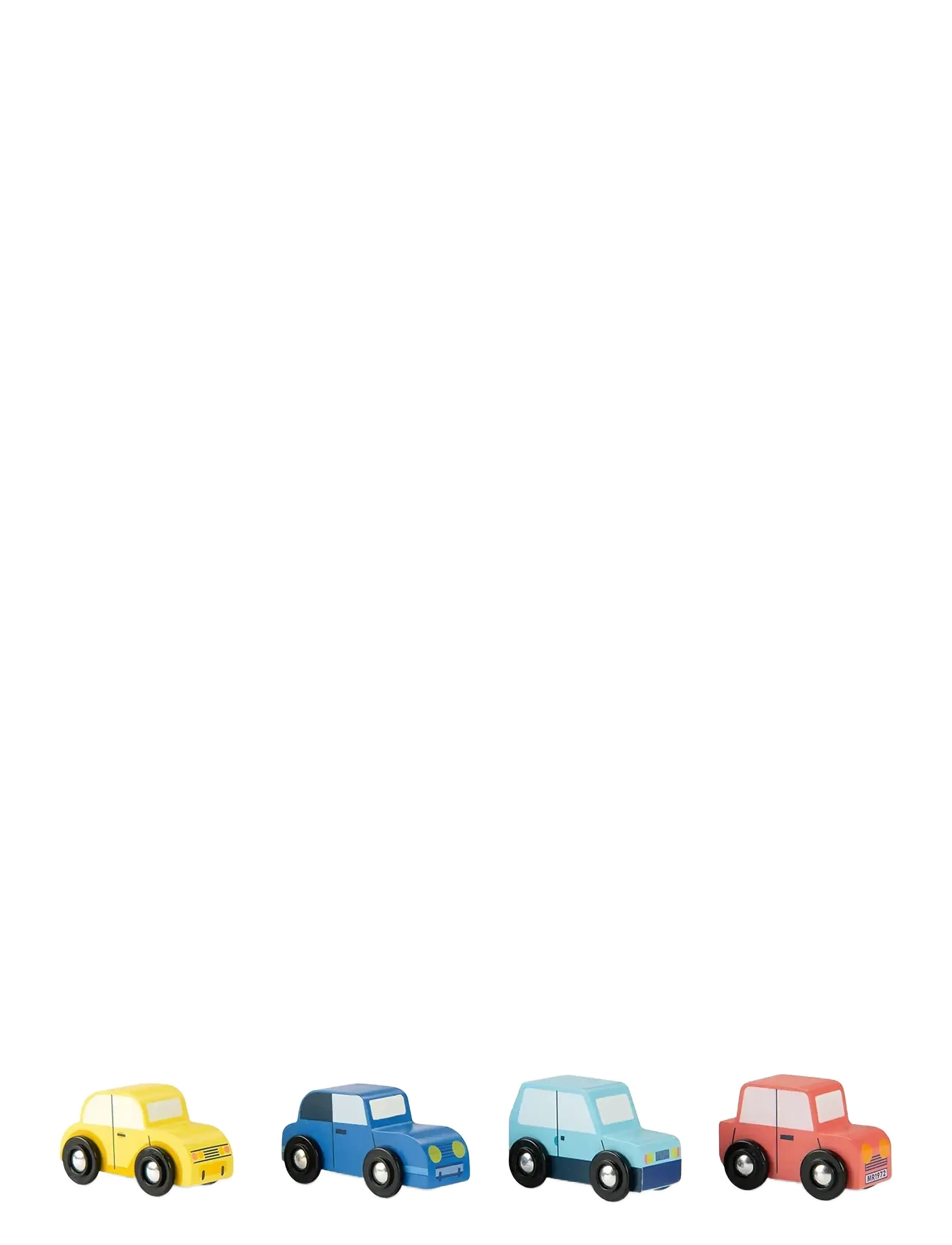 Moulin Roty 4 Cars - Avenue du Moulin - Leksaksfordon & bilar - MULTI / multi