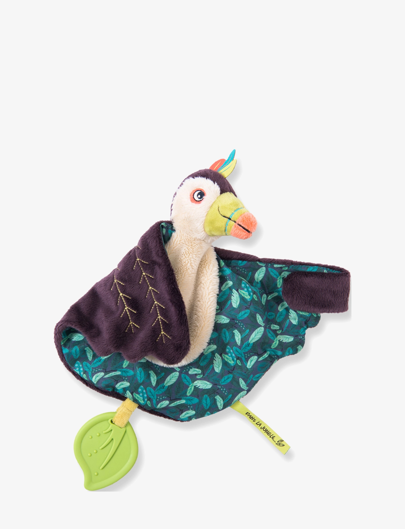 Moulin Roty Pakou Comforter Dans La Jungle, 30X30 cm, Multi/patterned, Babysøvn > Nusseklude, Børn