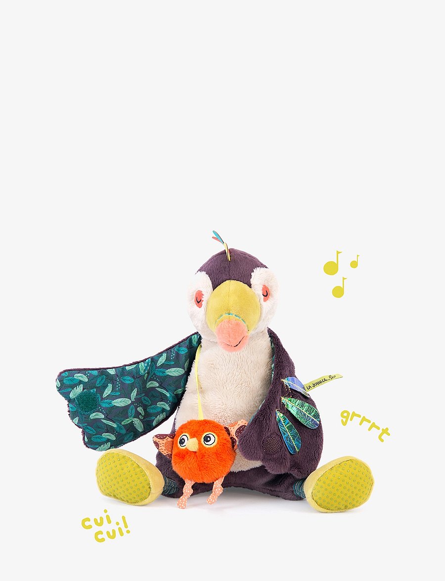 Moulin Roty - Pakou musical toucan Dans la jungle - interaktiva leksaker - multicolored - 1