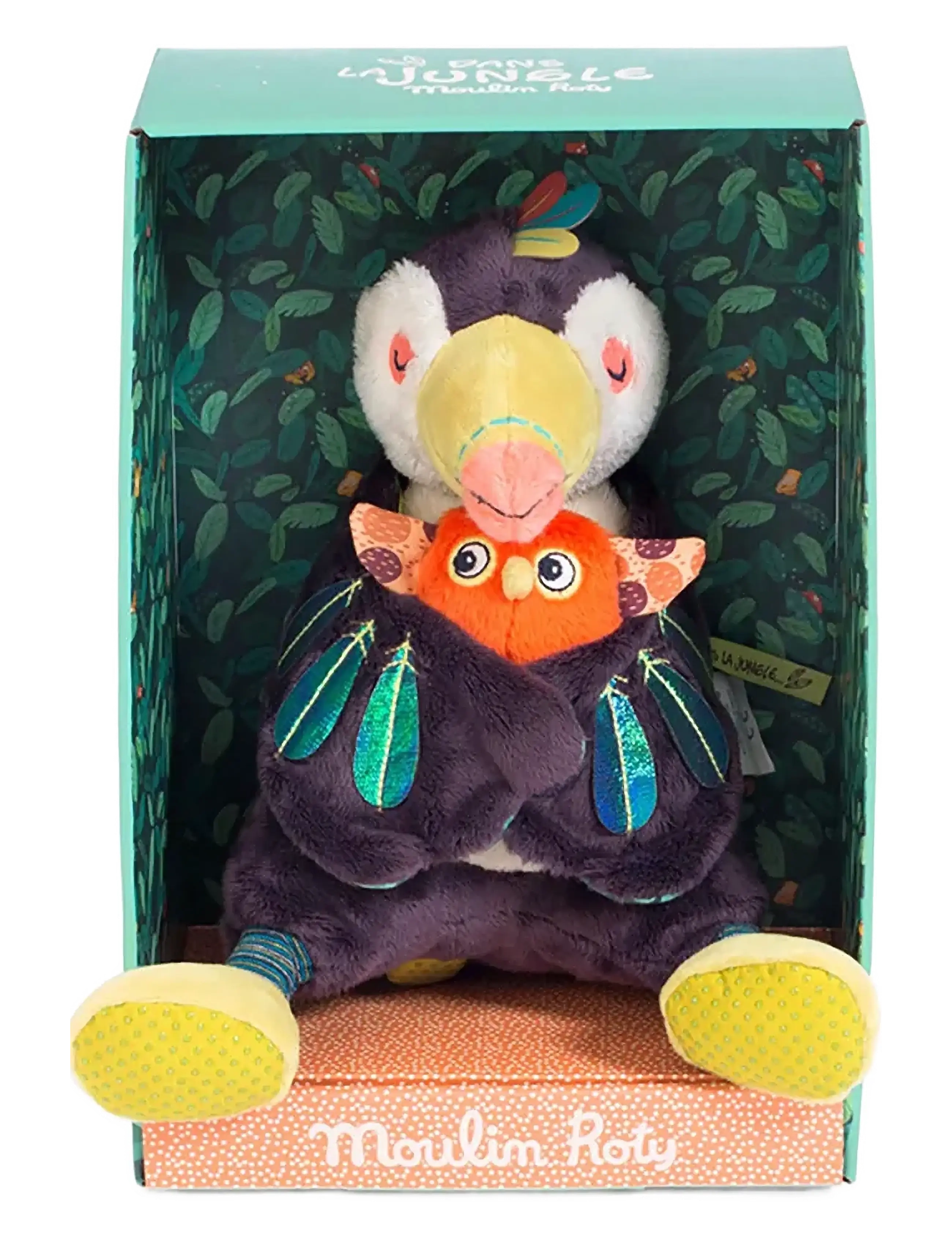 Moulin Roty - Pakou musical toucan Dans la jungle - interaktiva leksaker - multicolored - 2