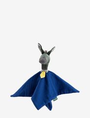 Donkey muslin cuddly Pomme des Bois - BLUE