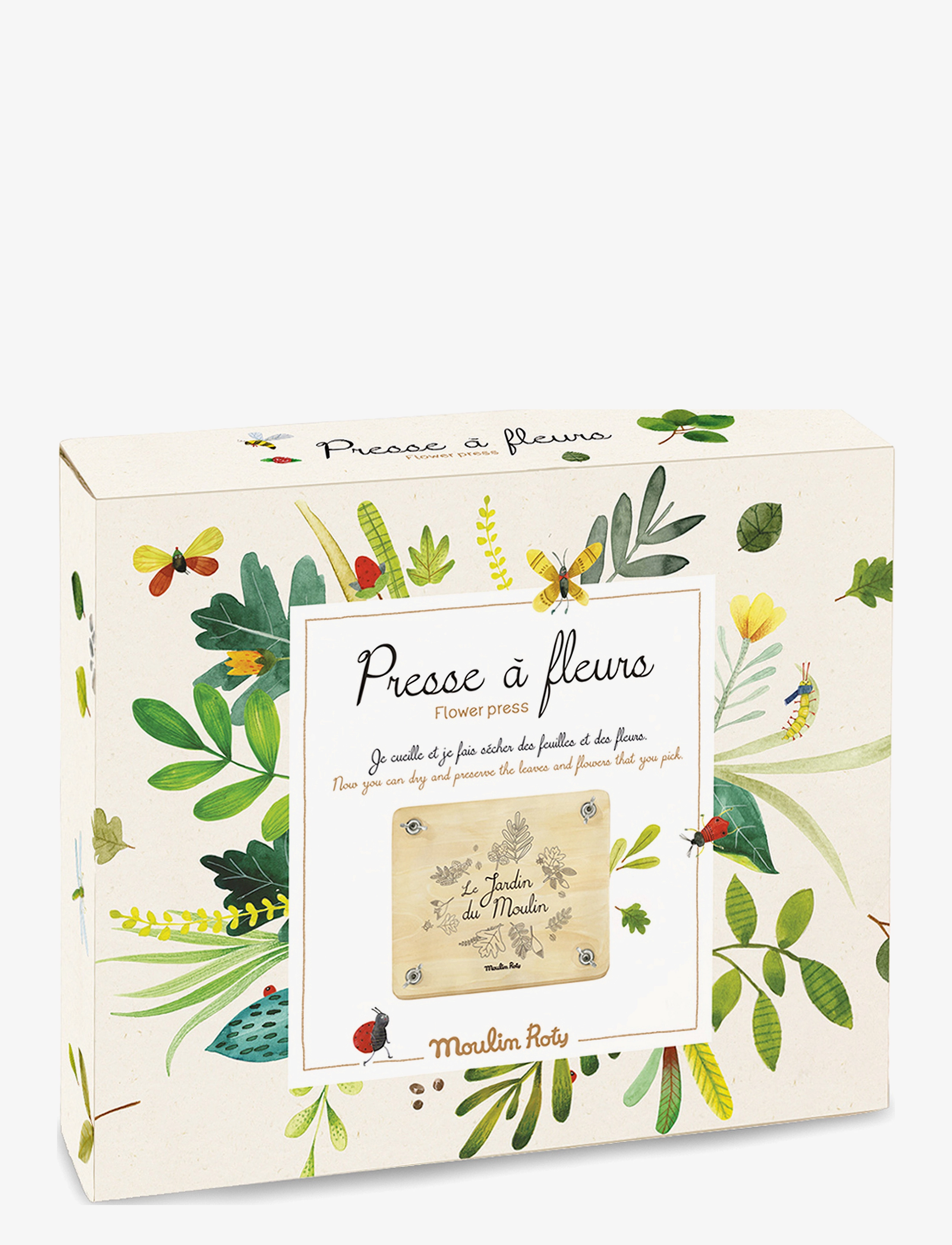 Moulin Roty - EN - Flower press Le jardin du moulin - steam-leksaker - chestnut - 2