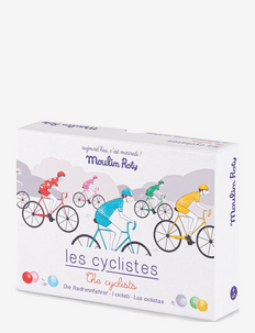 Game Bicycle race with bullets, Moulin Roty