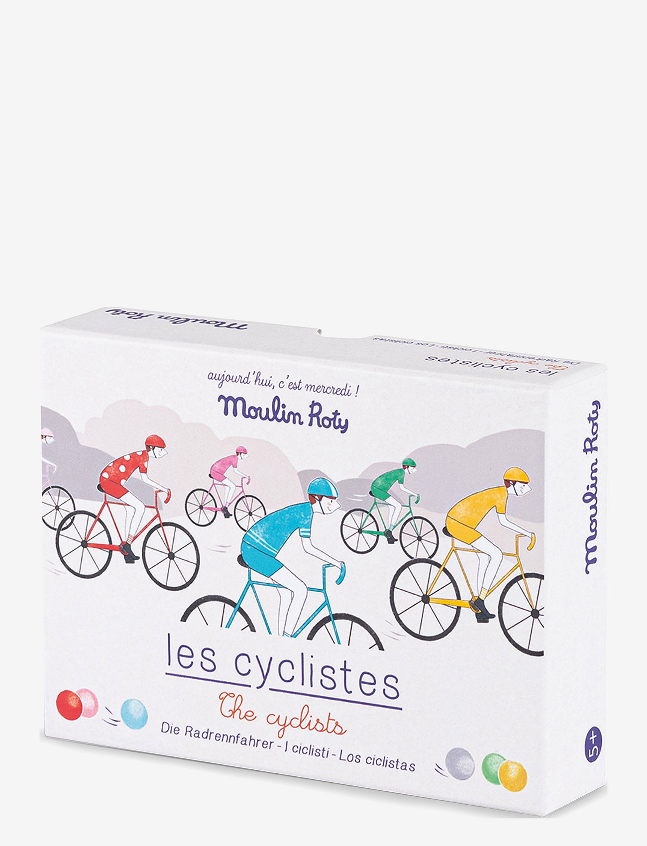 Moulin Roty - Game Bicycle race with bullets - lautapelit - multicolored - 0