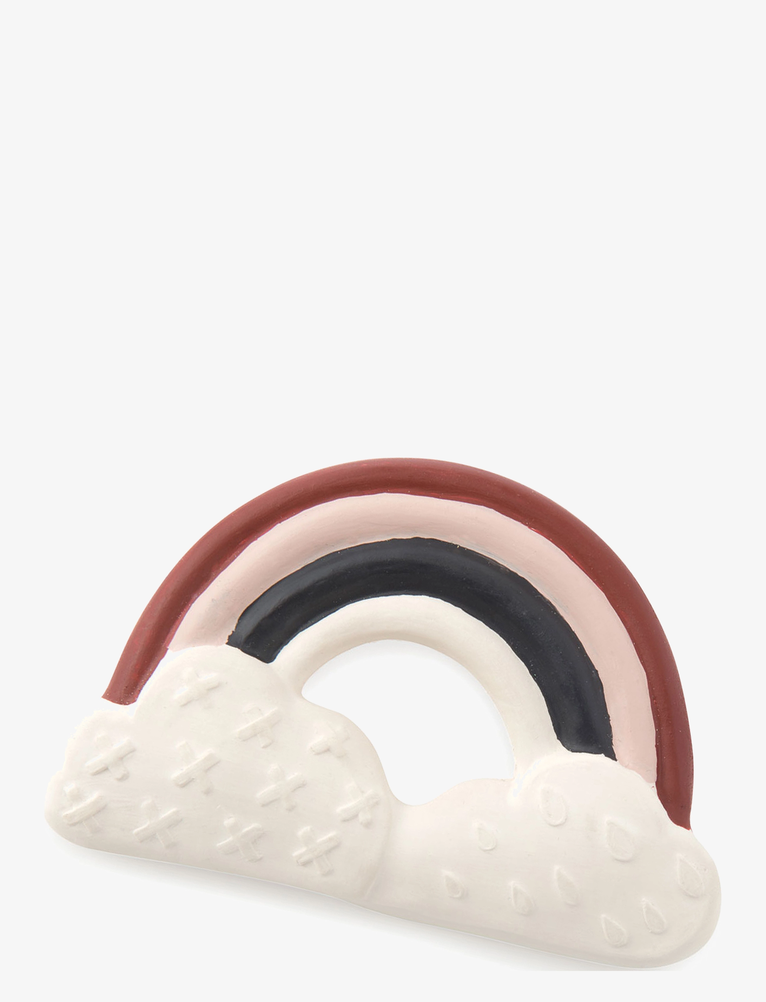 Moulin Roty Rainbow Rubber Ring Après La Pluie, Børn, Teething Legetøj, Multi/mønstret, Str: 11X7CM