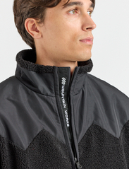 Mountain Works - HYBRID PILE FLEECE - mid layer jackets - black - 11