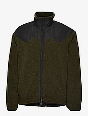 Mountain Works - HYBRID PILE FLEECE - mid layer jackets - military - 0