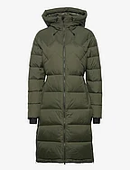 WS COCOON DOWN COAT - MILITARY