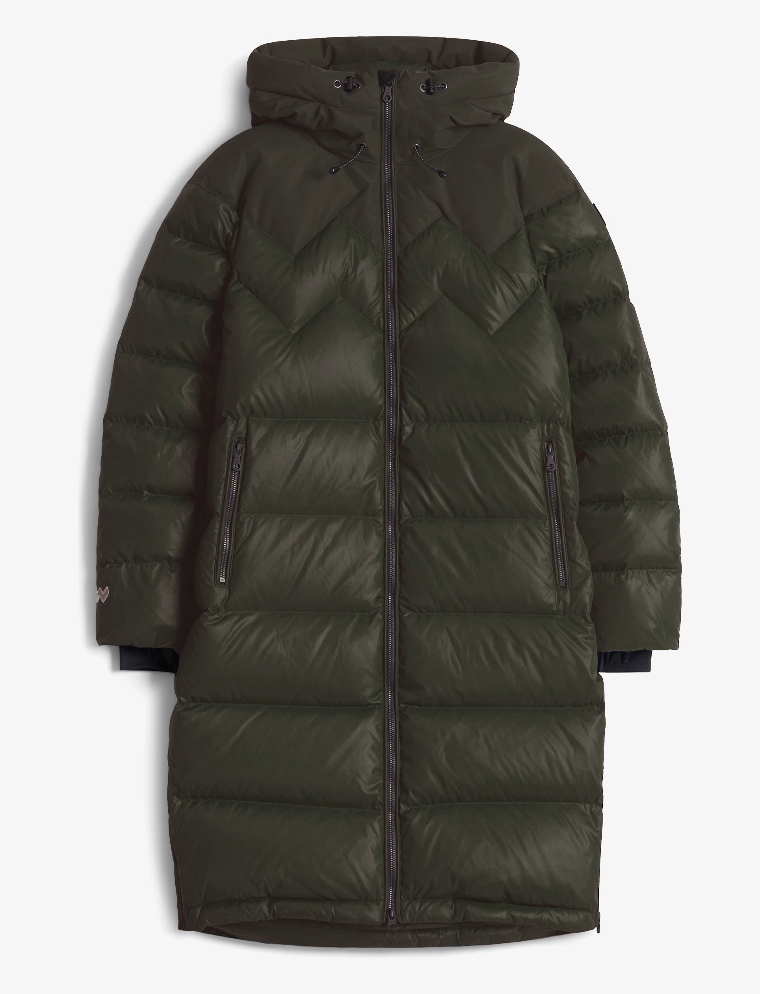 MOUNTAIN WORKS Ws Cocoon Down Parka Khaki - XS - Damen