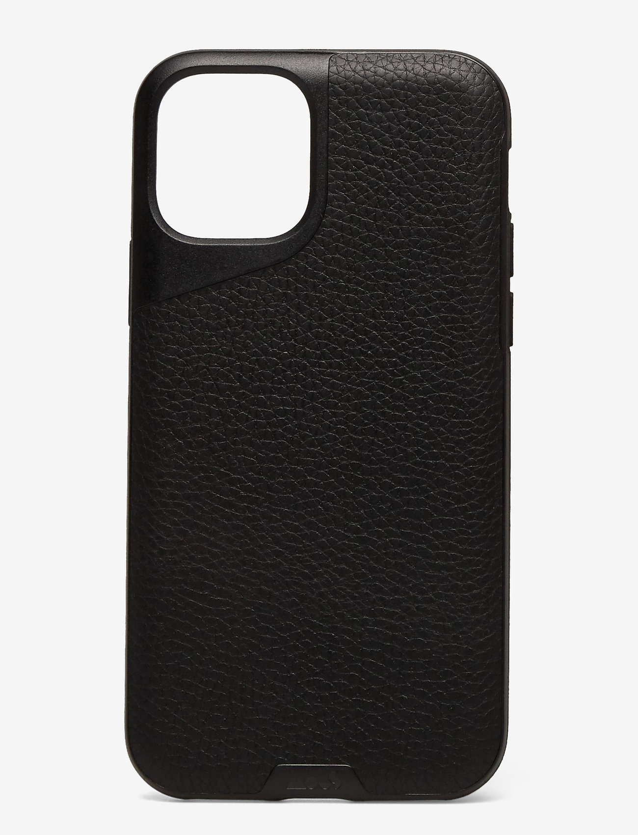 Mous - Mous Contour Leather Protective Phone Case - laveste priser - black - 0