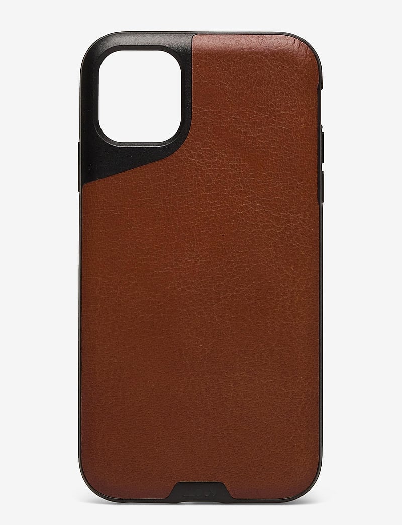 Mous - Mous Contour Leather Protective Phone Case - puhelimen kuoret - brown - 0