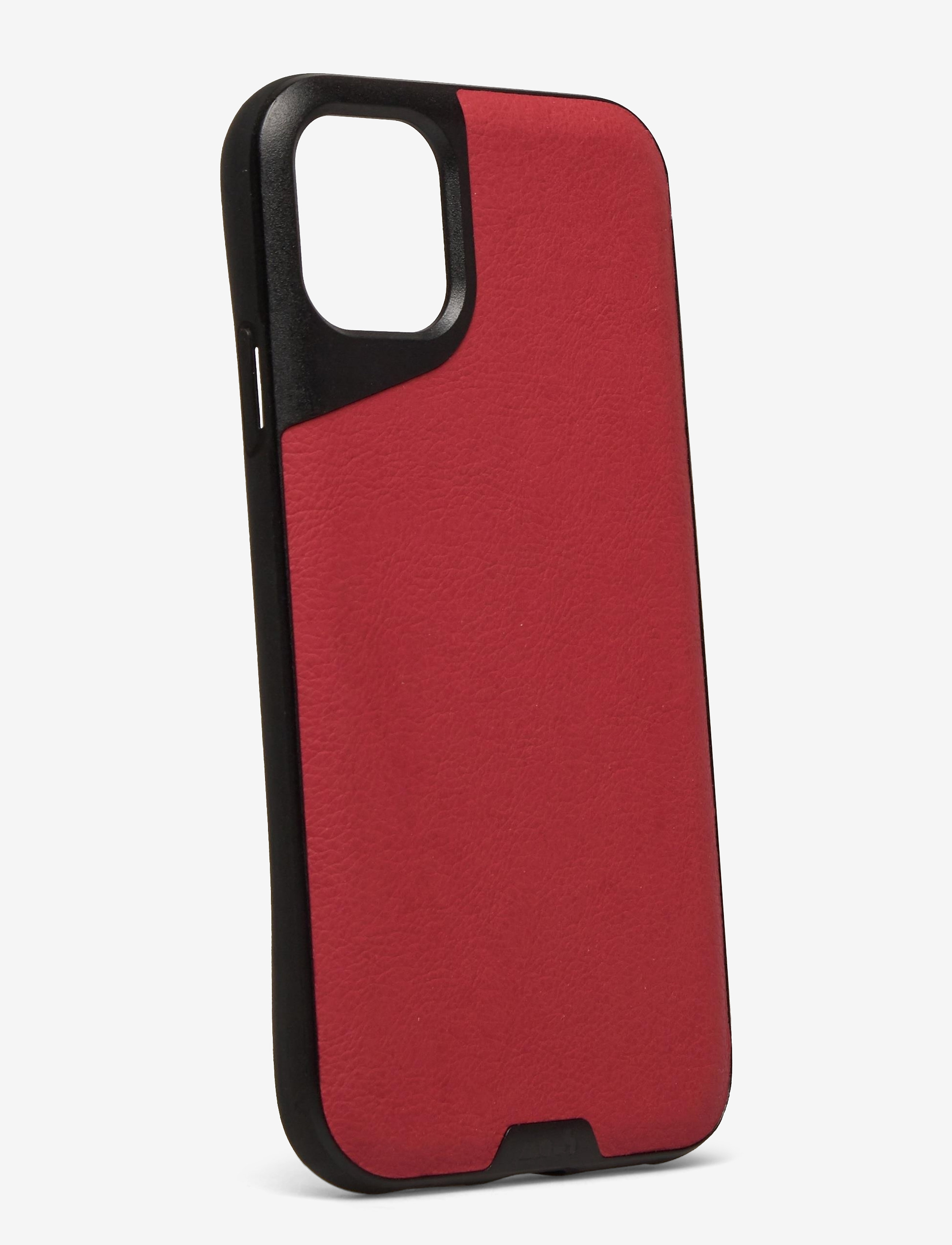 Mous - Mous Contour Leather Protective Phone Case - telefonide ümbrised - red - 1
