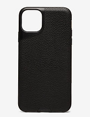 Mous Contour Leather Protective Phone Case - BLACK