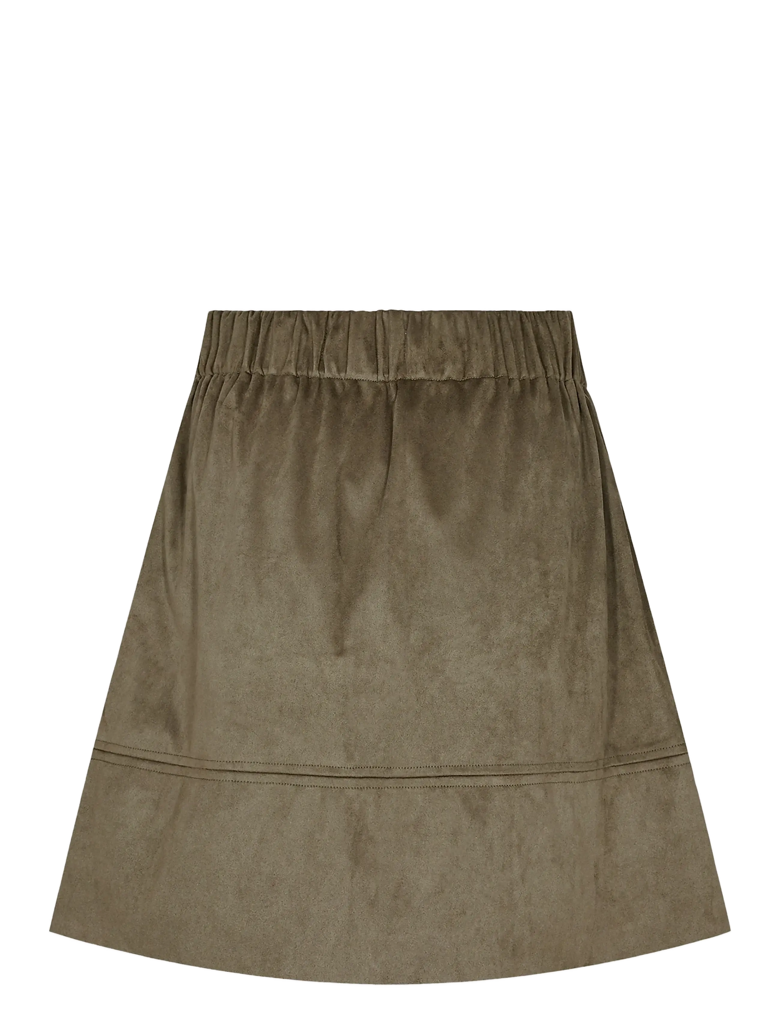 Moves - Kia 0032 Skirt - short skirts - 882 dusty olive - 2