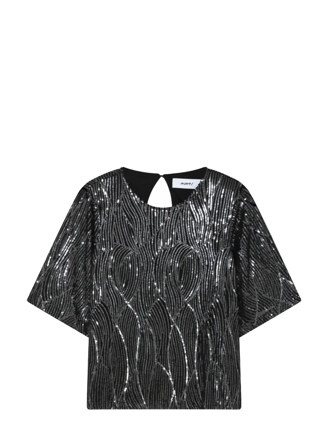 MOVES Mandi Bluse 4522 Schwarz - L - Damen
