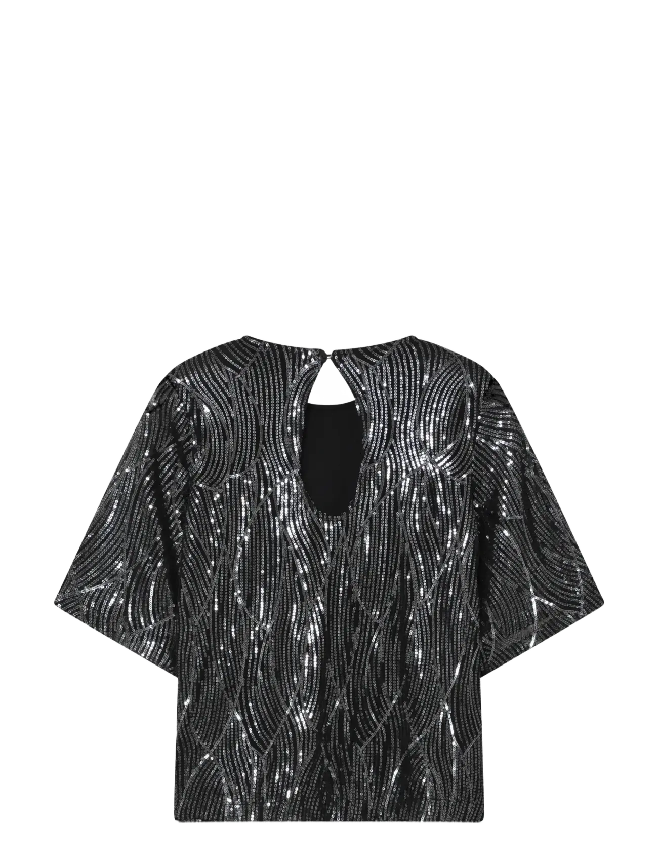 Moves - Mandi blouse 4522 - kortærmede bluser - 999 black - 2