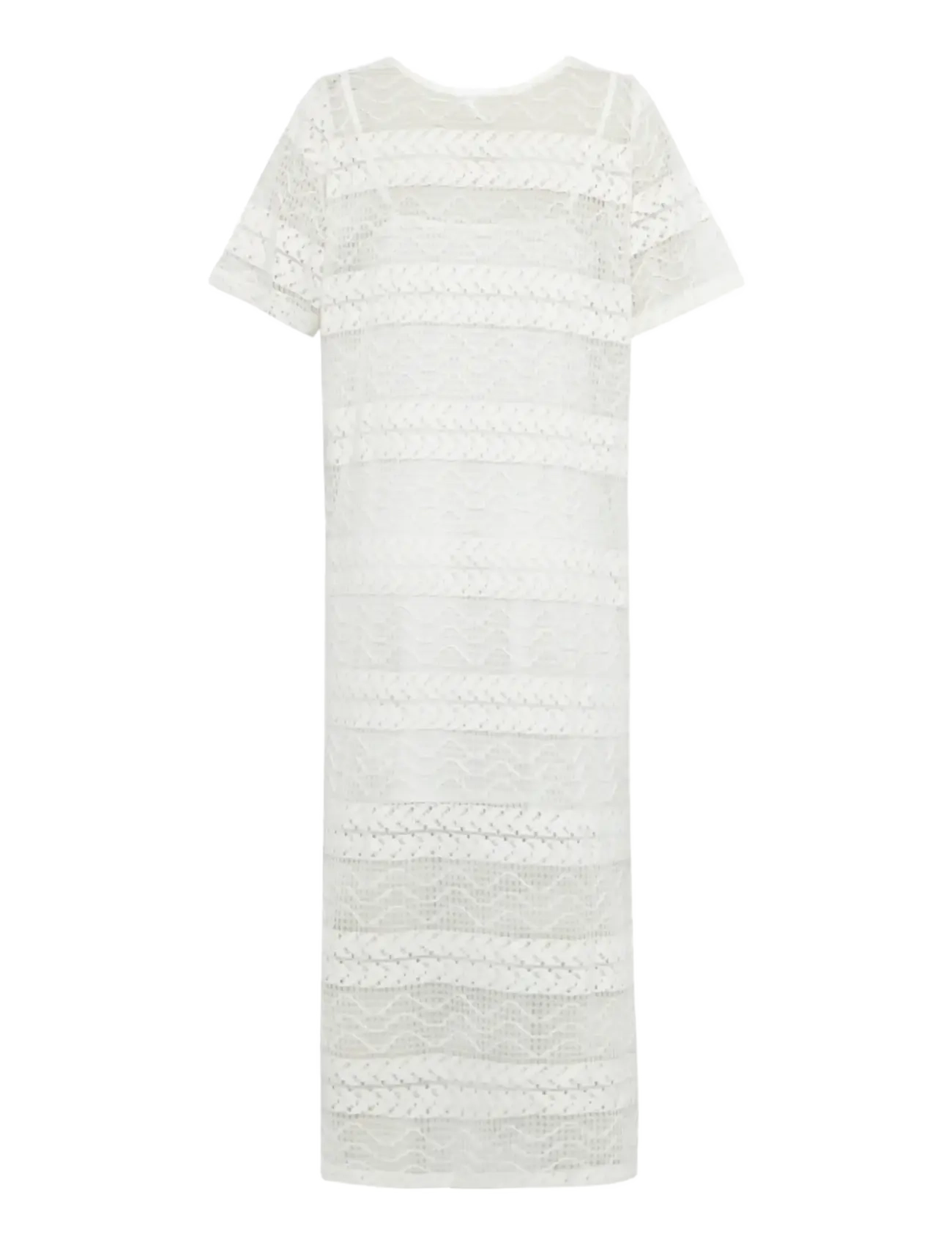 Moves - Pilano dress 4292 - maxi sukienki - 004 broken white - 2